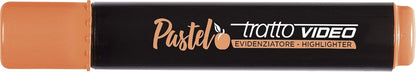 Tratto Video Pastel Rotulador Fluorescente Blíster 4 Unidades