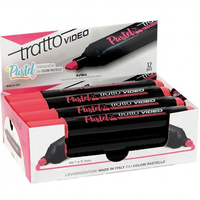 Equipamiento Escolar marca TRATTO modelo CF12 TRATTO VIDEO PASTEL CILIEGIA