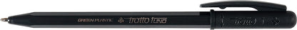 Tratto 1 Green Ecological Ballpoint Pen, Multi-Colour, Pack of 24