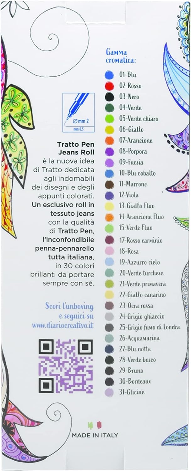 Tratto Pen Jeans Roll