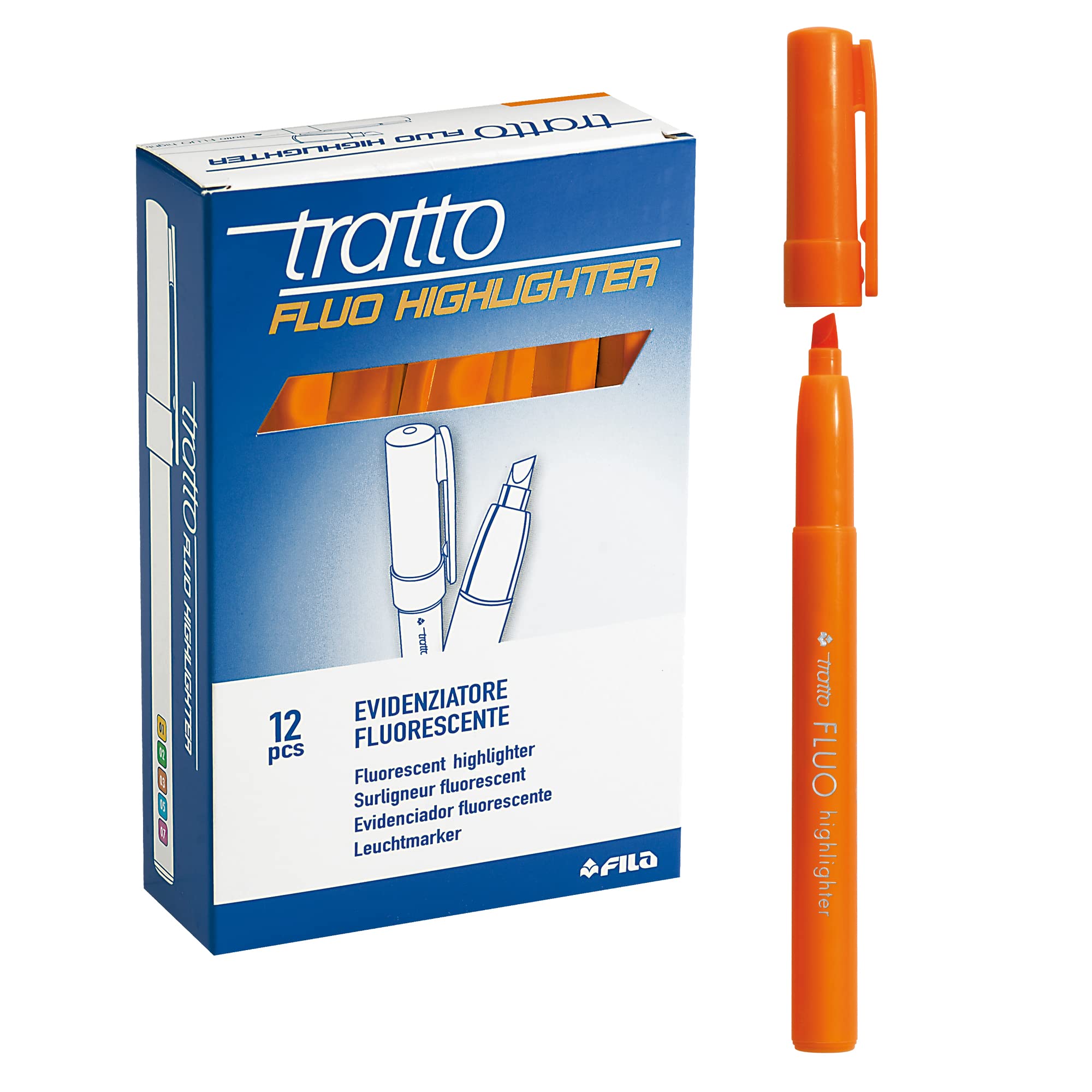 Tratto 733003 Felt-Tip Pen Orange