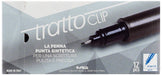 Tratto Clip - nero - 0,3 mm - 8026 03 (conf.12