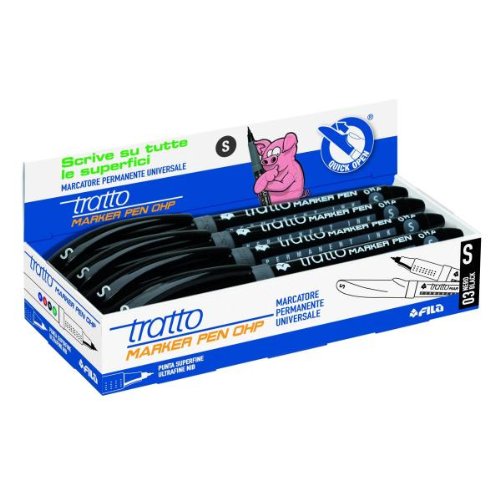 Tratto 806903 Negro 8pieza(s) - Marcador (Negro, Negro, 0,8 mm, 8 pieza(s
