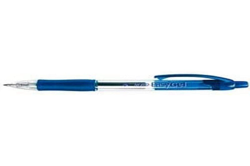 Tratto Easy Gel Retractable gel pen Azul 10pieza(s) - Bolígrafo de gel (Retractable gel pen, Azul, Azul, Transparente, De plástico, 0,5 mm, Acero inoxidable