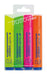 Tratto Video - permanent markers (Orange, Green, Pink, Yellow, Multicolour