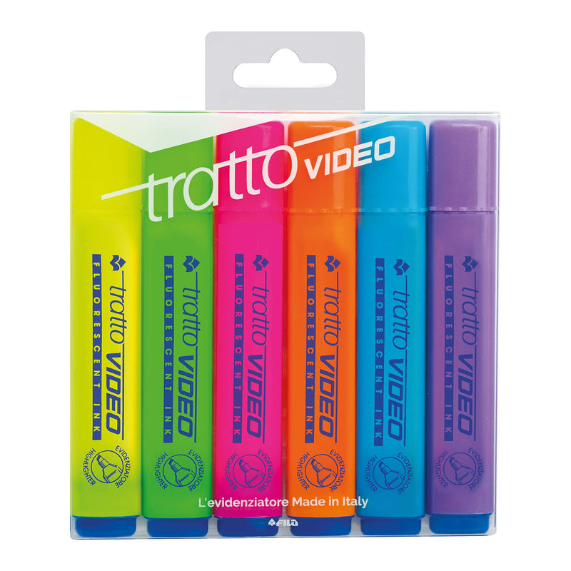 Tratto 831000 - Pack de 6 subrayadores