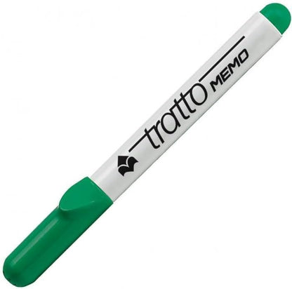 TRATTO 854004 Felt-Tip Pen – Coloured Sign Pens (Green, White, Green