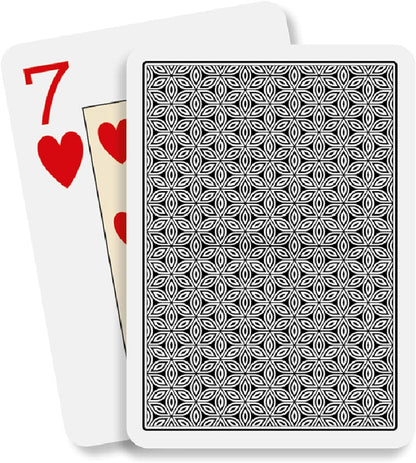 Dal - 24138 Texas Hold'em Casino Quality Retro Black Cards