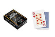Dal – Deck of Professional Poker Cards Texas Hold'em Casino Quality, Plasticized and Waterproof, 1 Deck of 55 Jumbo Index with Jolly, Blue Back, Made in Italy