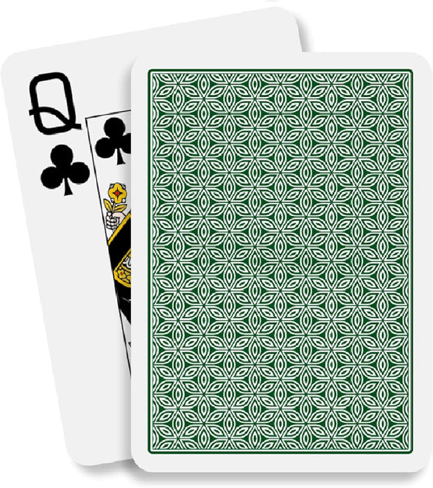 Dal - 24141 Texas Hold'em Casino Quality Retro Green Cards