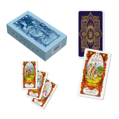 Dal - The Oracle of the Sibyl, Original Tarot Card Deck with English Booklet for Complete Fortune Telling for Beginners and Advanced