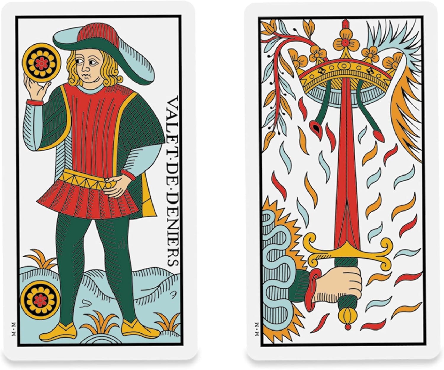 042410 "Le Tarot de Marseille" Divination Tarot – 78 Cards