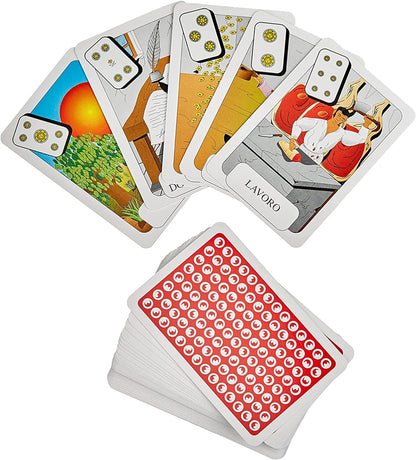 Dal 043005 Easy Regional Sibyl Playing Cards, Multicolor