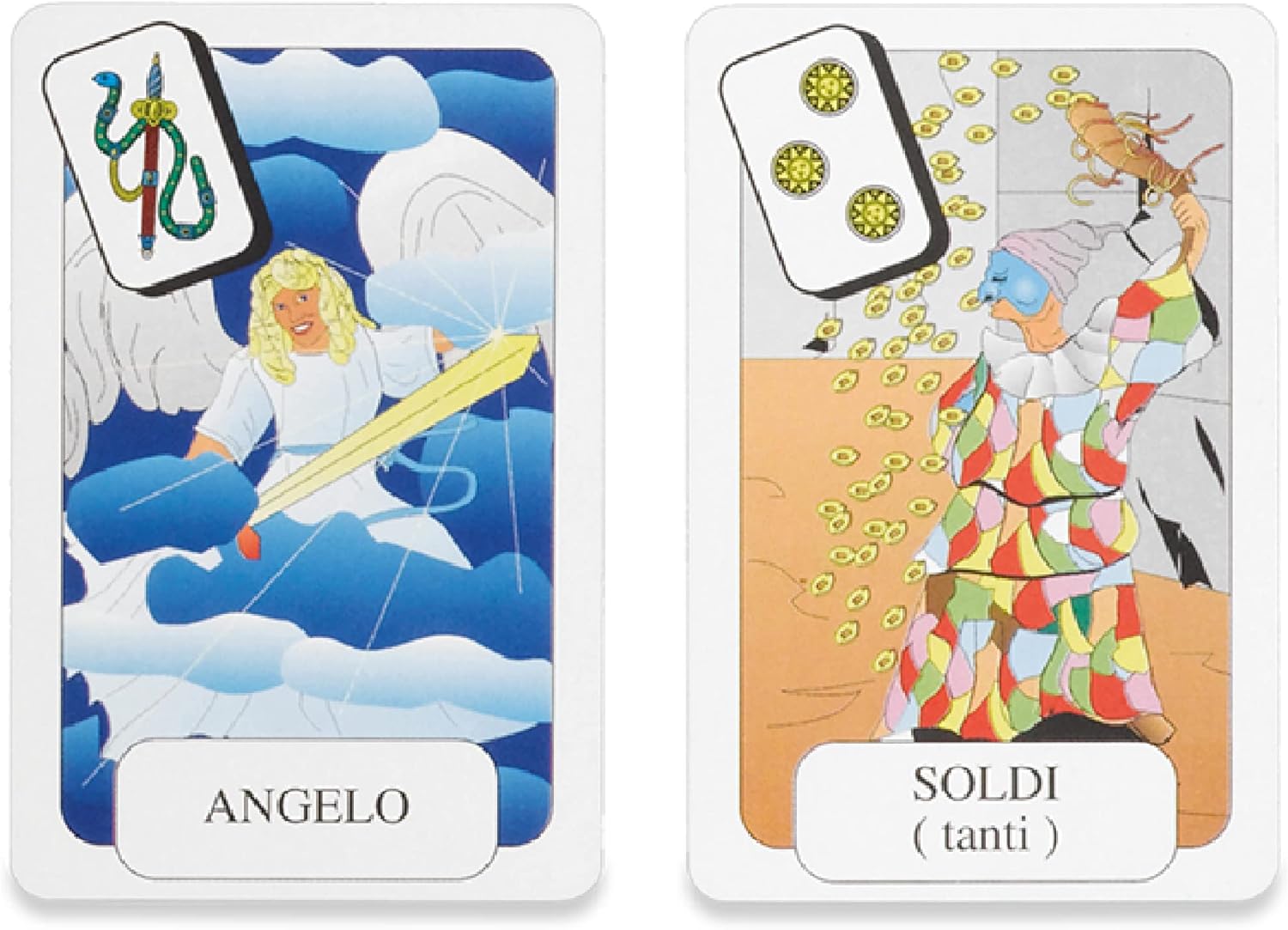 Dal 043005 Easy Regional Sibyl Playing Cards, Multicolor