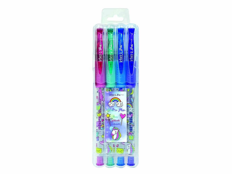 Tinta Unita Lebez Glitter and Perfumed Gel Pens 4 Pieces