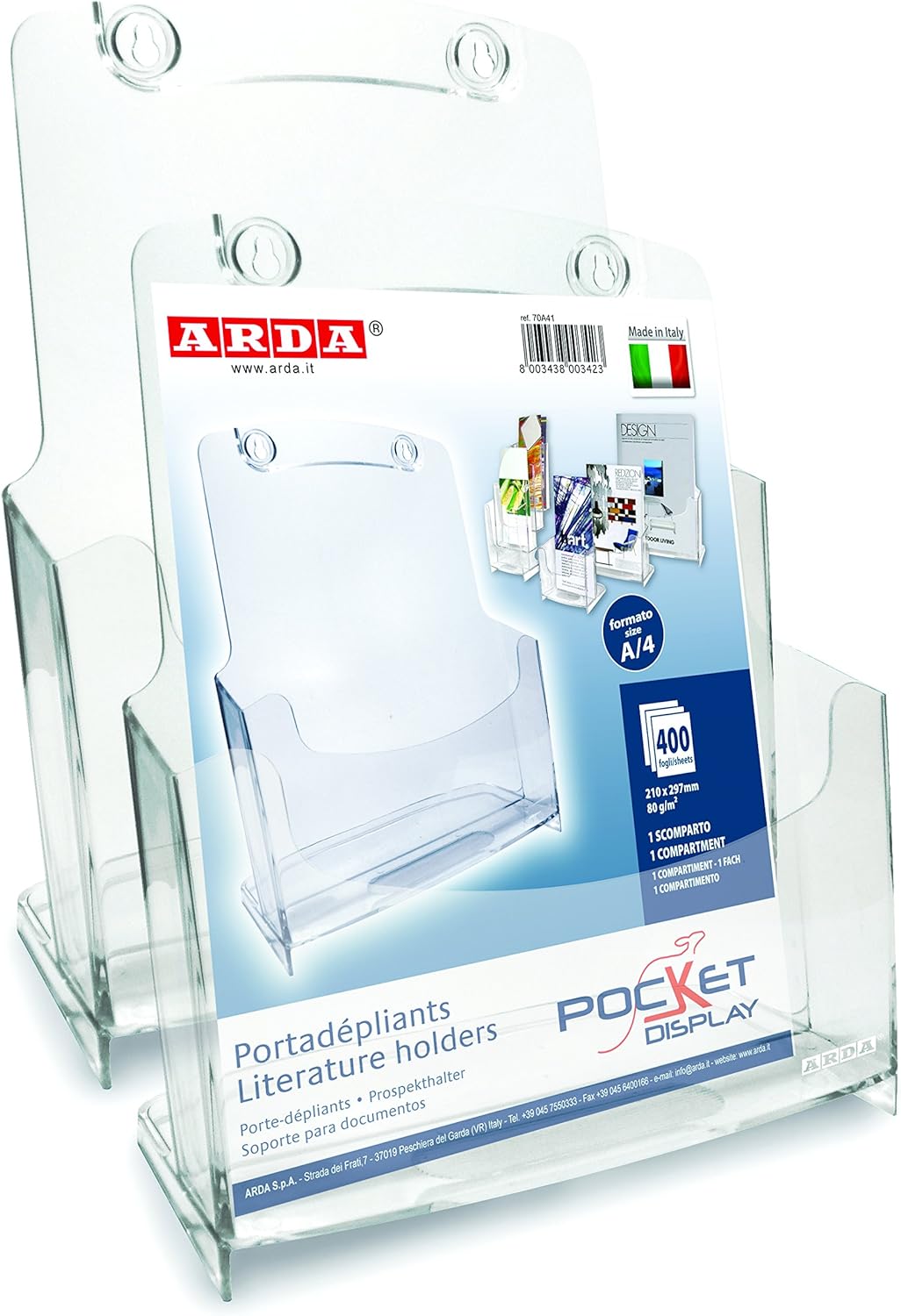 Arda 70A41 Portadepliant 1 Scomparto