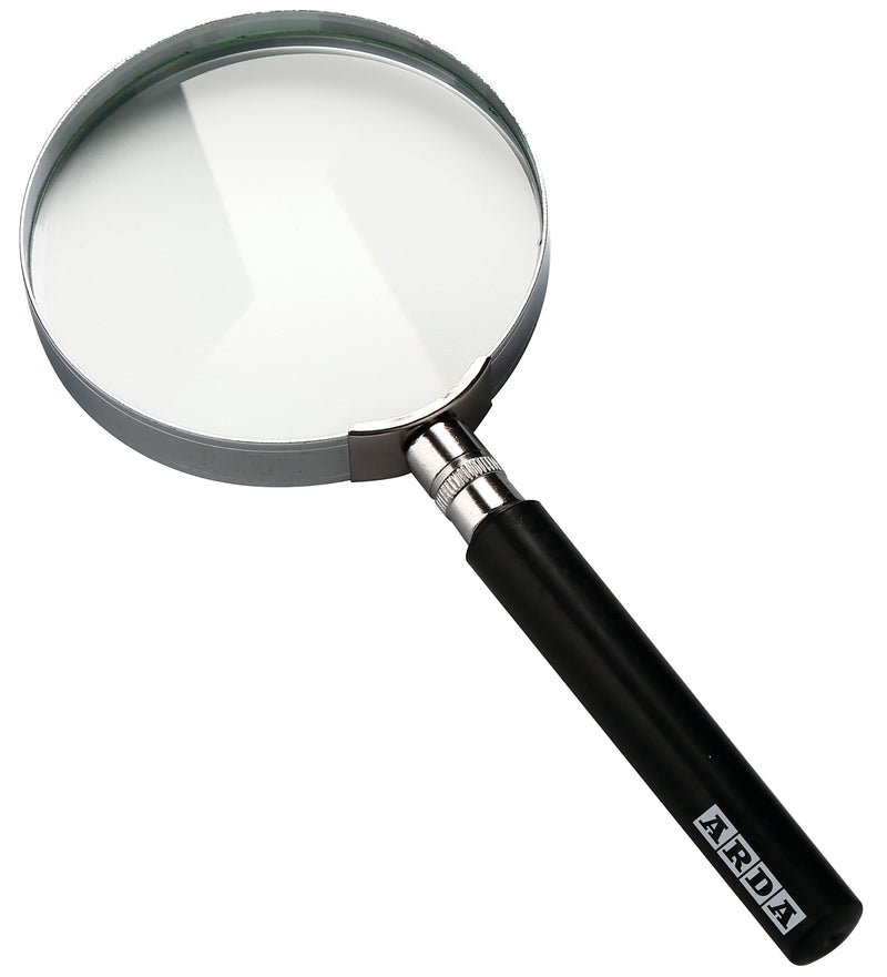 Arda Magnifying glass, Black, 75mm 75mm Black