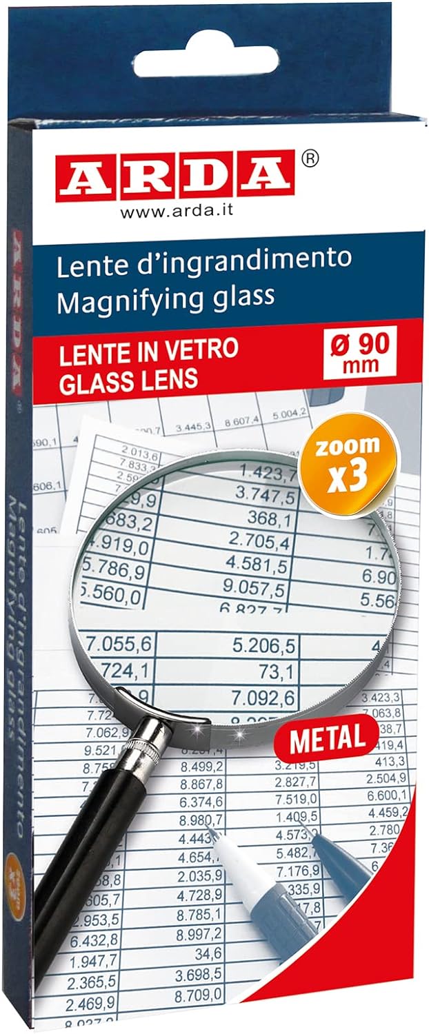 Arda Magnifying Glass Diameter 90 mm
