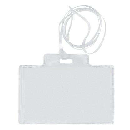 100 Namensschild Pass 3e-c 9,5 x 6 cm mit Kordel