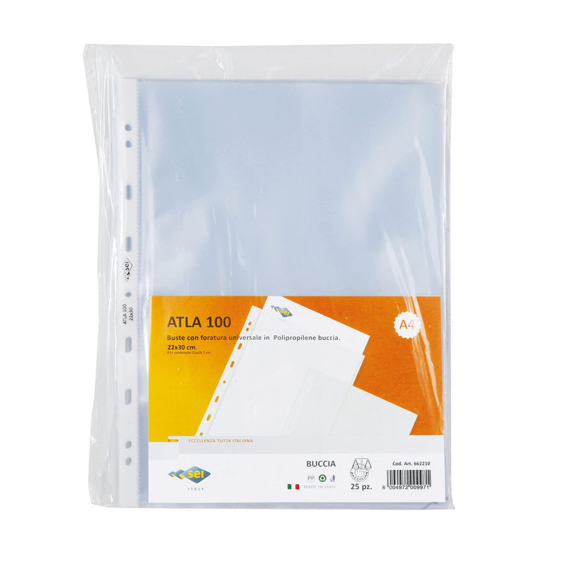 SEI ROTA 661815 Envelope with Reinforced Universal Multi-Punched, 18 x 24 cm