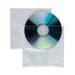 Sei rota Soft CD - Fundas para Discos ópticos (Transparente, Color Blanco, 1 Discos, 12 cm