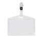 100 PASS NUMBER HOLDER 3P 9,5X6CM C/CLIP S/CARD