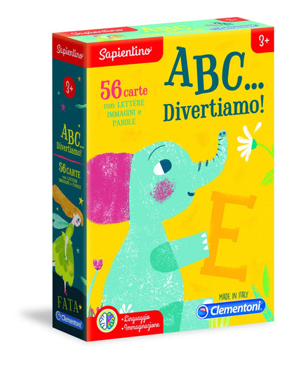 Clementoni 16123 Sapientino-A B C. divertiamo Educational game, multicoloured, 3 (EU)