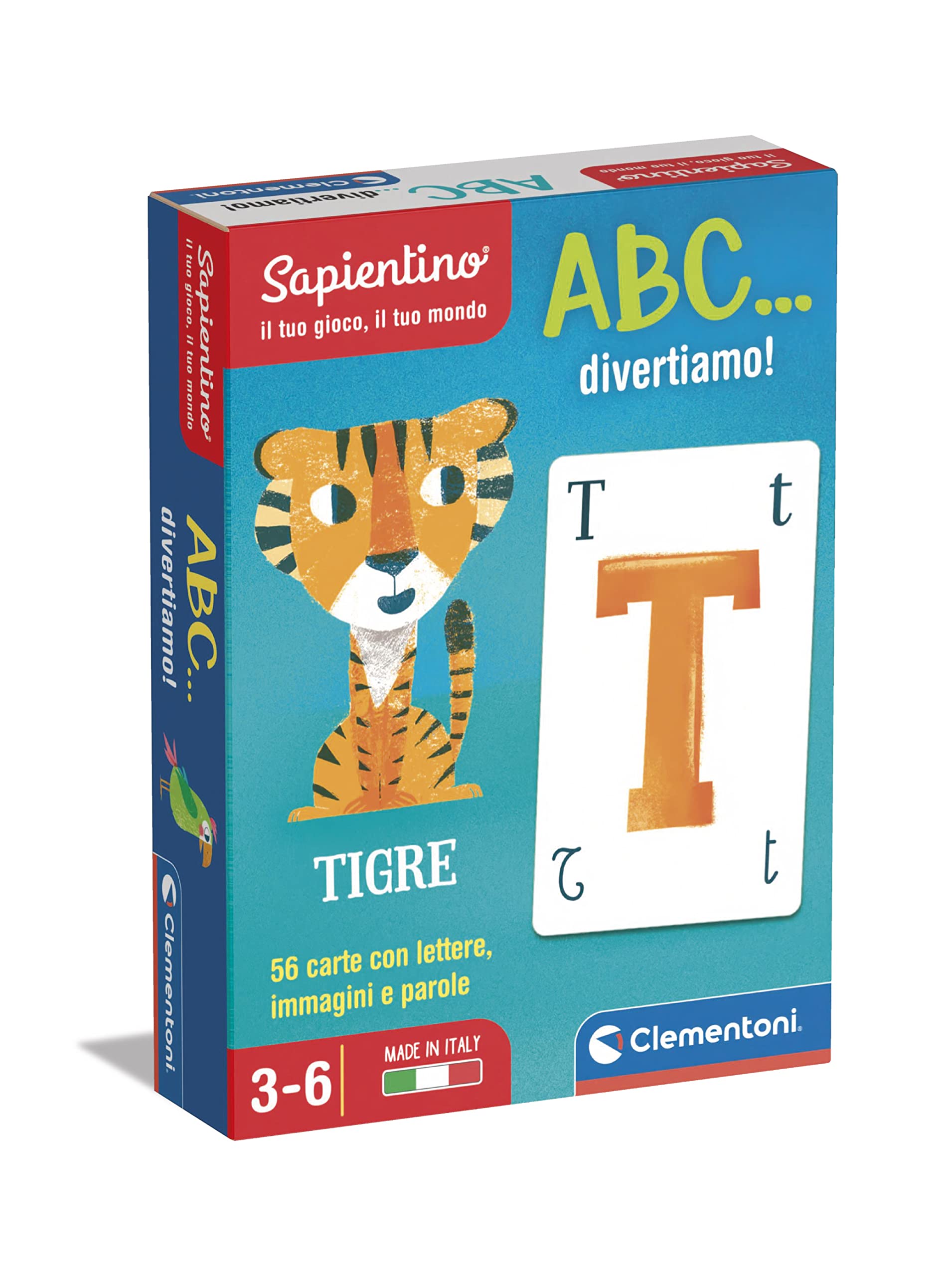 Clementoni 16123 Sapientino-A B C. divertiamo Educational game, multicoloured, 3 (EU)