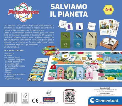 Clementoni Weather Heroes SALVIAMO IL Pianeta