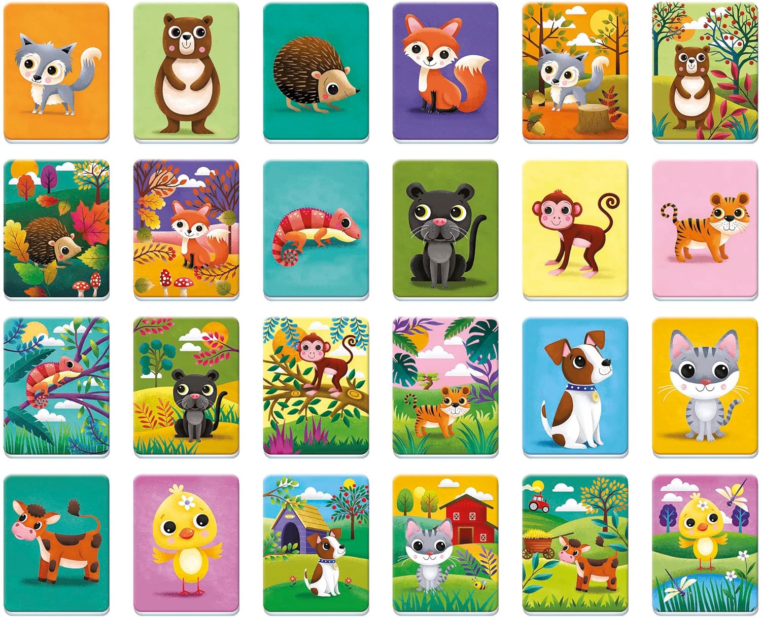 Clementoni - Sapientino 16434 Baby Case of Puppies-Educational Game 1 Year, Montessori Flashcards - Made in Italy, Colour Italian, 16434 Montessori Baby The Puppy Houses