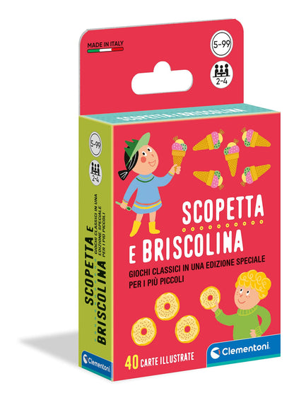 Terminal Clementoni Giochi Di Carte Carte Scopetta E Briscolina Merchandising