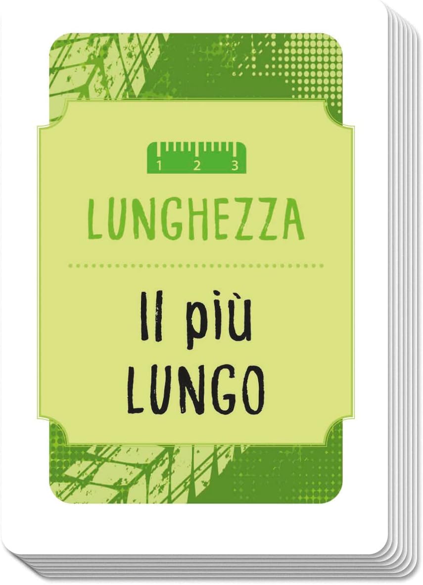 Clementoni - Rekordtransporte, Deck mit 50 Karten, um Kuriositäten auf Allen Fahrzeugen zu entdecken, für Kinder ab 6 Jahren und die ganze Familie, 2-5 Spieler, Geschenkidee Made in Italy