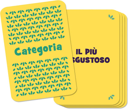 Clementoni 16777 Party Game-Das Bizarre Geschenk-Brettspiel, Kartenspiel, Gesellschaftsspiel für Erwachsene, 3-6 Spieler-Made in Italy, Italienisch