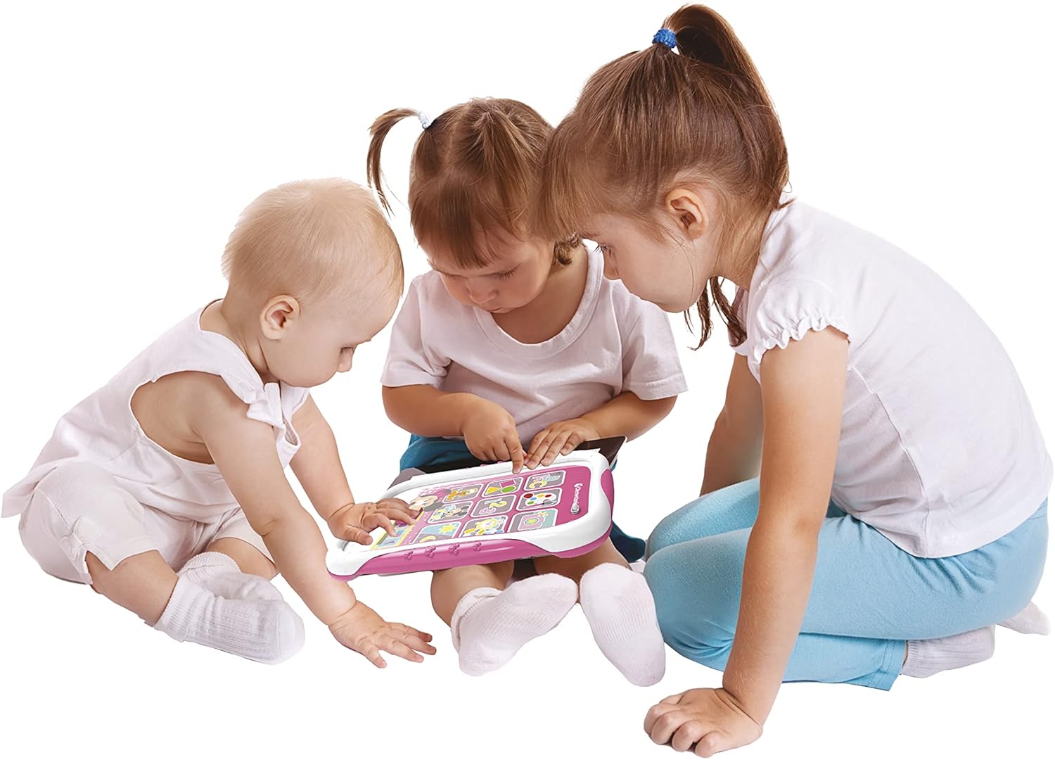 Clementoni Disney Baby Minnie Giocattolo, topolina, Gioco elettronico parlante in Italiano, Primo Tablet Bambini 9 Mesi, Multicolore, 17667
