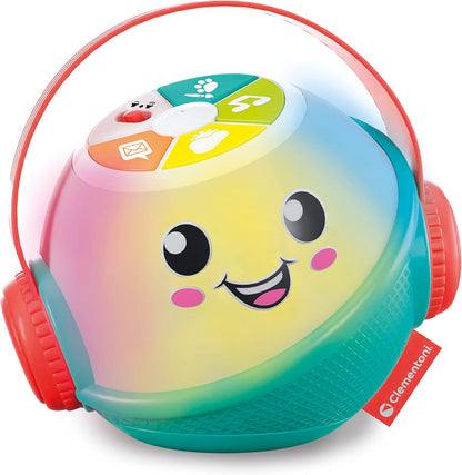 Clementoni 17735 Dixi Words-Children's Game 9 Months, Educational Early Childhood, Electronic Speaking in Italian with Music and Nursery Rhymes, Multi-Coloured