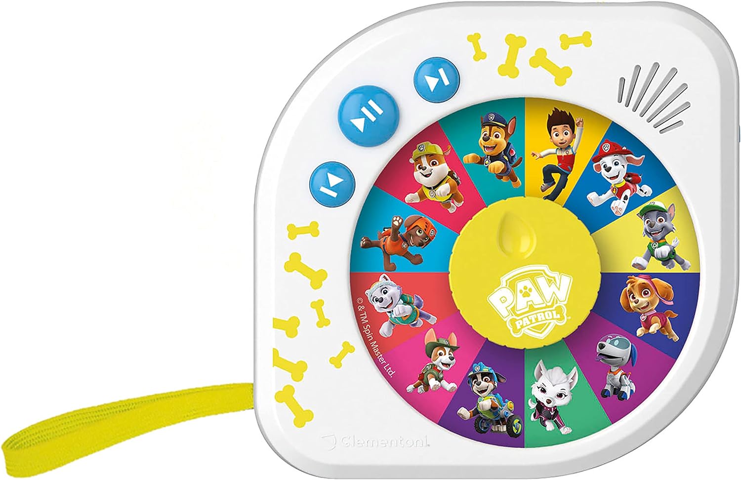 Clementoni Paw Patrol – El Equipo De Los Cachorros – Cuenta Historias para Niños, Storyteller, Educativo, Juego Interactivo 3 Años, Hablante Italiano, Multicolor (17750