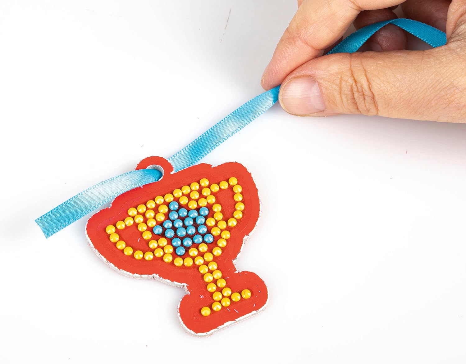 Clementoni- Idea-Sparkly Creations-Game Icons Painting, Diamond Art, Kit Arte, Laboratorio Gemme, Gioco Creativo Bambini 7 Anni, Colore Multilingua, 18774