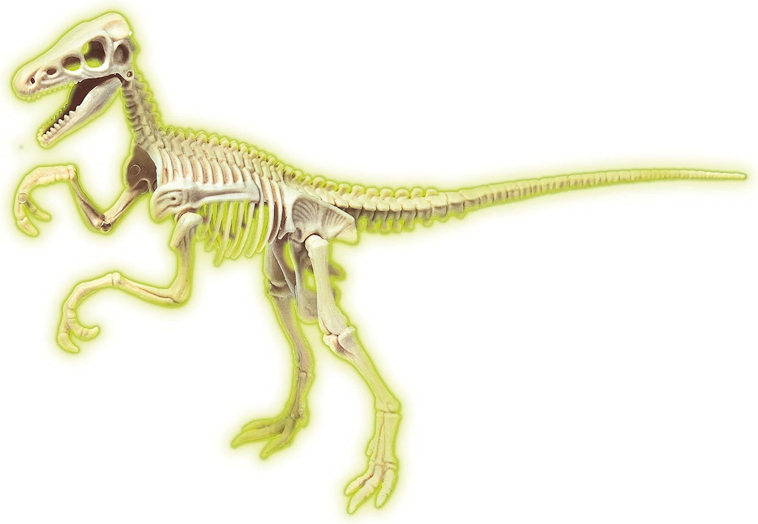 Clementoni Jurassic World 3 Dominion-Triceratops und Velociraptor-Dinosaurier, Fossilien-Set zum Graben und Zusammenbauen, wissenschaftliches Spiel 7 Jahre (italienische Version), hergestellt in