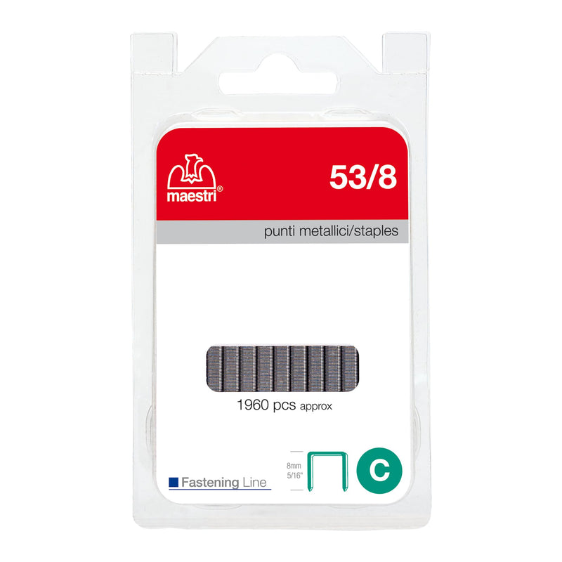 Points mm. Pack of 8. 1960 53/8 Masters