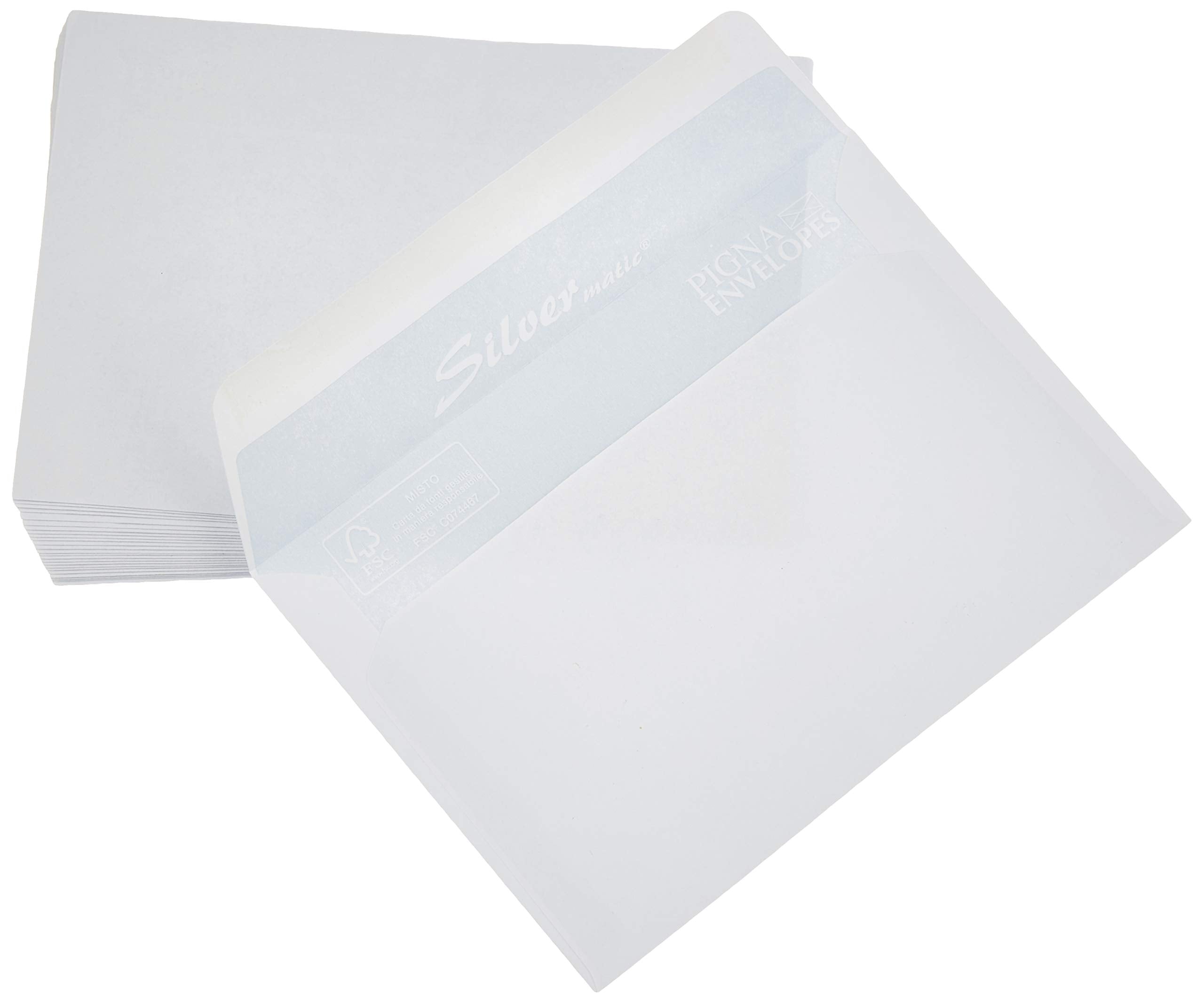 White Envelopes C6 114 x 162 mm S/70 g Leyla