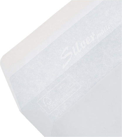 White Envelopes C6 114 x 162 mm S/70 g Leyla