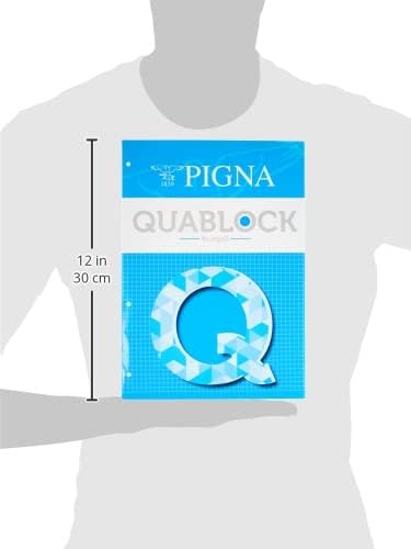 Pigna 00609775M Collated Block with 4 Holes A4 50 Sheets (Pack of 5