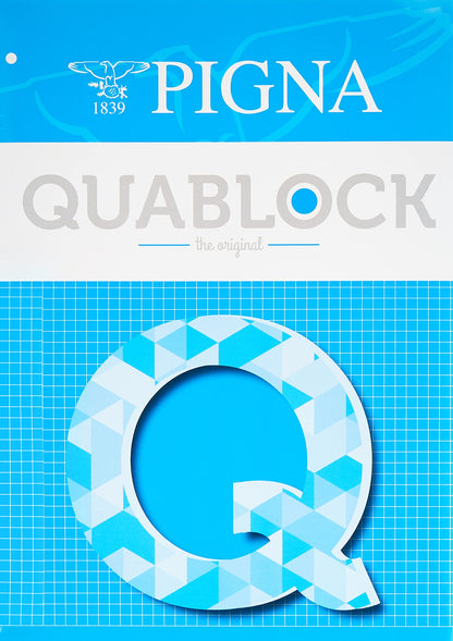 Pigna 00609775M Collated Block with 4 Holes A4 50 Sheets (Pack of 5