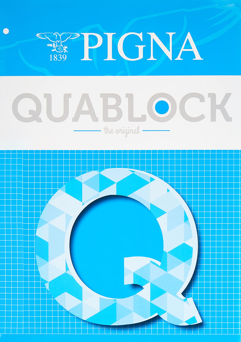 Pigna 00609775M Collated Block with 4 Holes A4 50 Sheets (Pack of 5