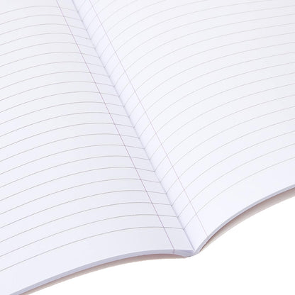 Pigna Monocromo - Pack of 10 A5 Notebooks, Assorted Colours, 0C, Ruled Notebooks with Margin