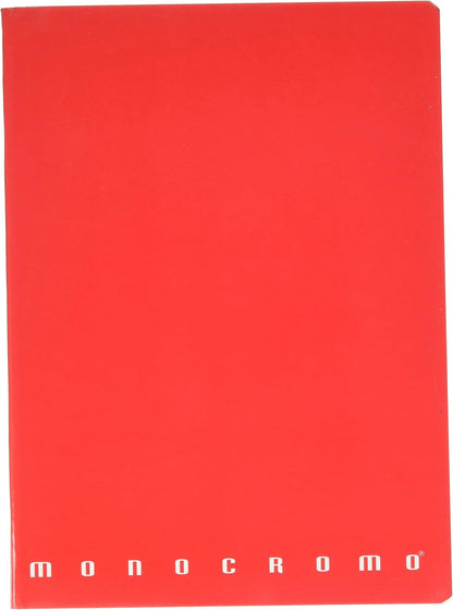Pigna Monochrome A5 5mm Squared Notebooks - Assorted Colours (Pack of 10