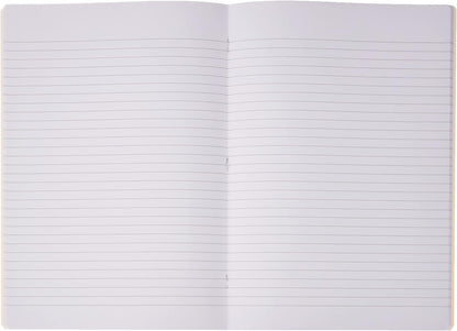 Pigna Monochrome A5 5mm Squared Notebooks - Assorted Colours (Pack of 10