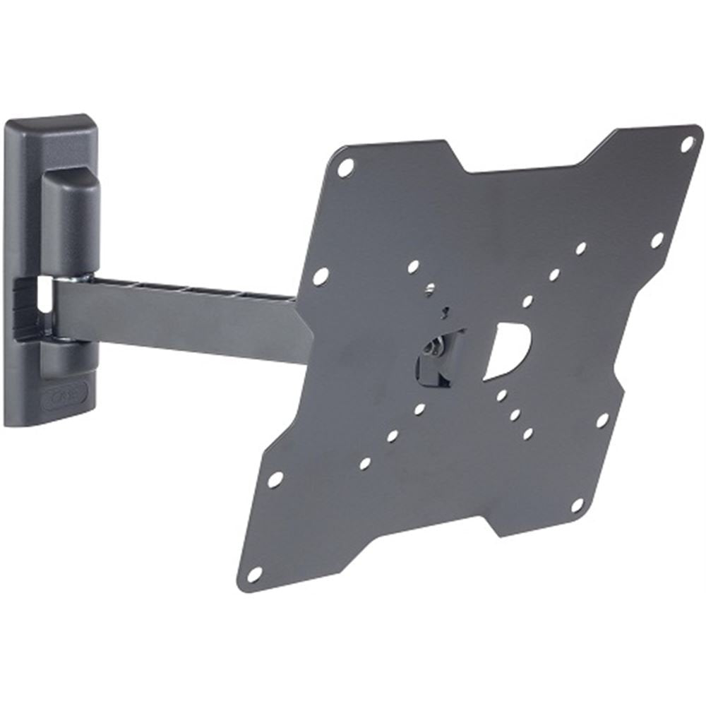 Meliconi CME ER 200 - Supporto TV con Braccio per estendere, ruotare e inclinare il tv, per Tv a Schermo Piatto da 26’’ a 40’’, VESA(mm): da 50x50, a 200x200, Made in Italy, Nero