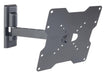 Meliconi CME ER 200 - Supporto TV con Braccio per estendere, ruotare e inclinare il tv, per Tv a Schermo Piatto da 26’’ a 40’’, VESA(mm): da 50x50, a 200x200, Made in Italy, Nero