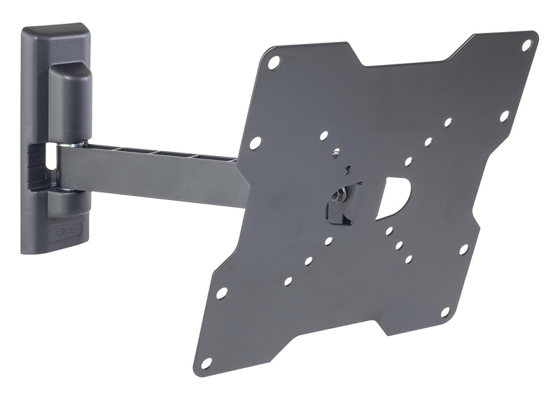 Meliconi CME ER 200 - Supporto TV con Braccio per estendere, ruotare e inclinare il tv, per Tv a Schermo Piatto da 26’’ a 40’’, VESA(mm): da 50x50, a 200x200, Made in Italy, Nero